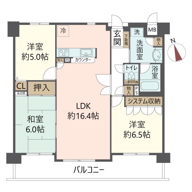 物件の間取り画像