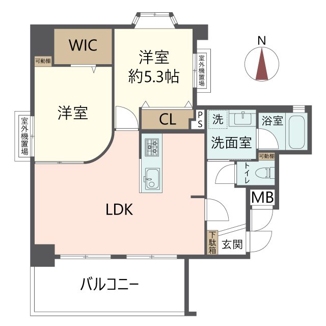 物件の間取り画像