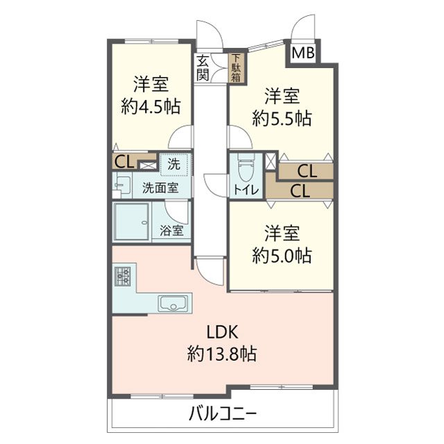 物件の間取り画像