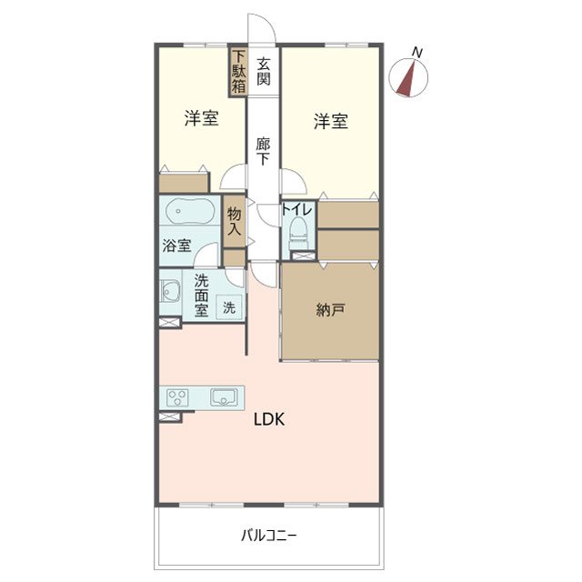 物件の間取り画像