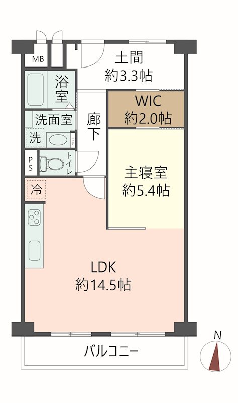 物件の間取り画像
