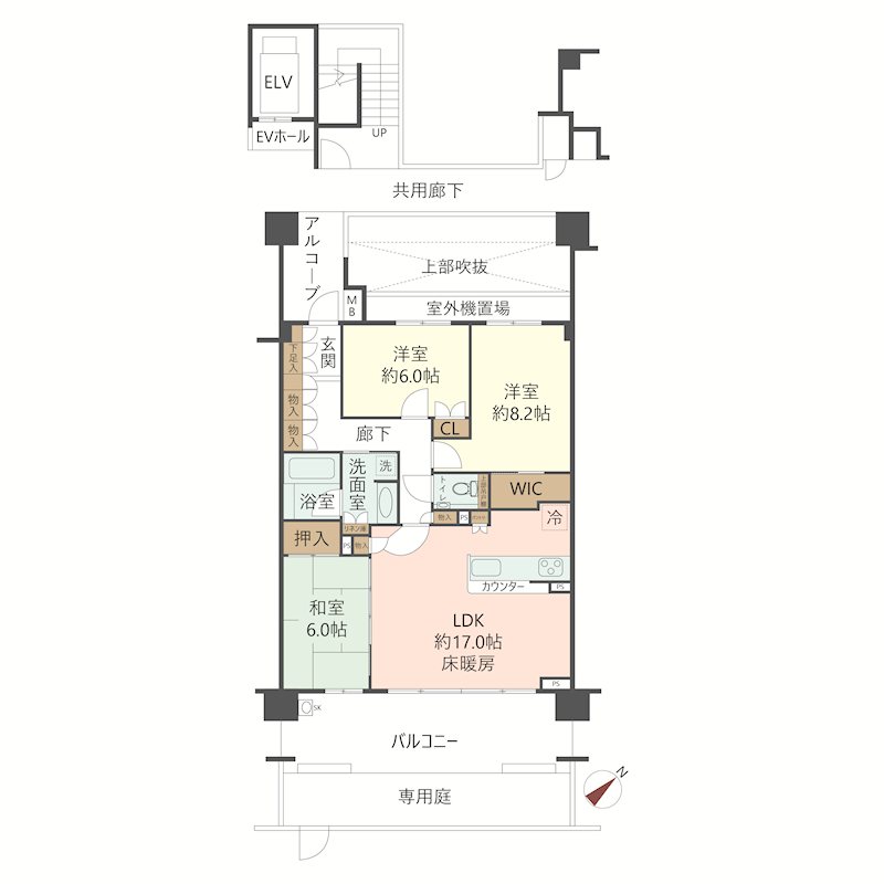 物件の間取り画像