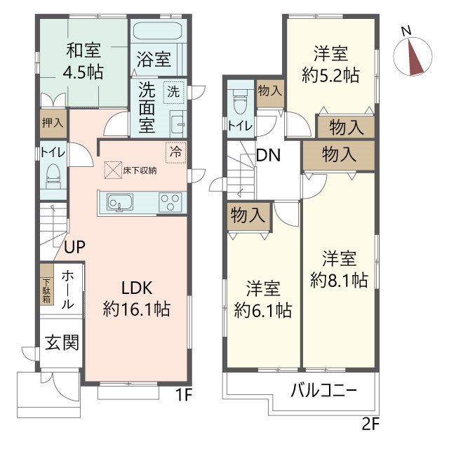 物件の間取り画像