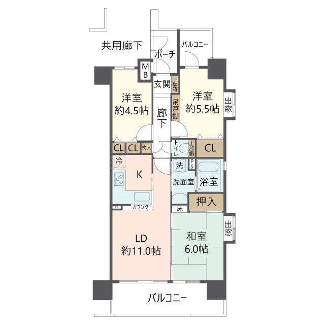 物件の間取り画像