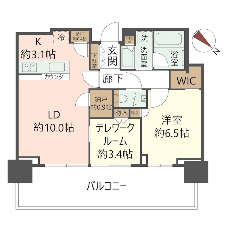 物件の間取り画像