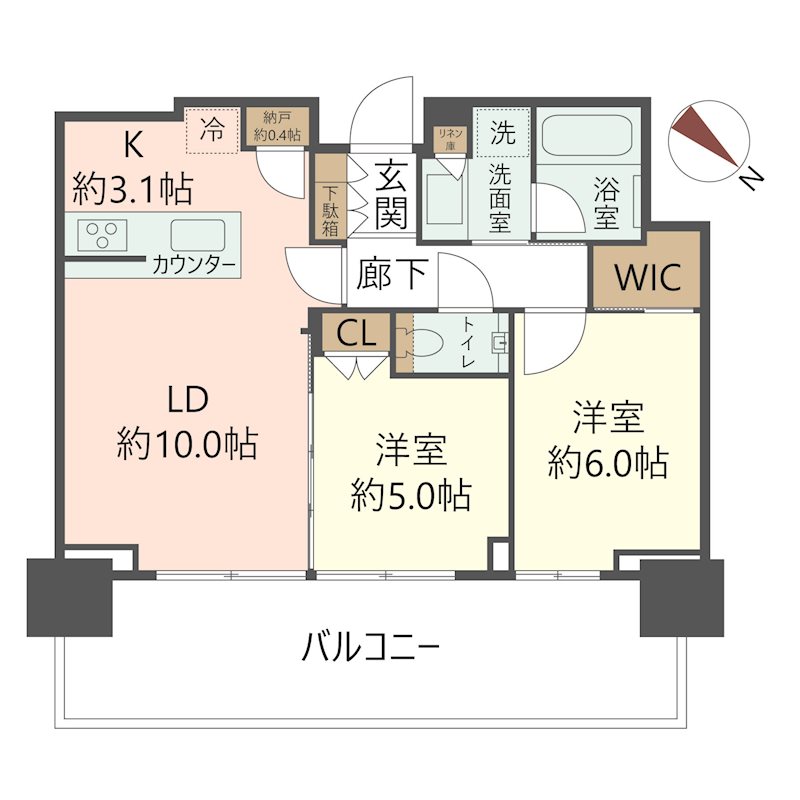 物件の間取り画像