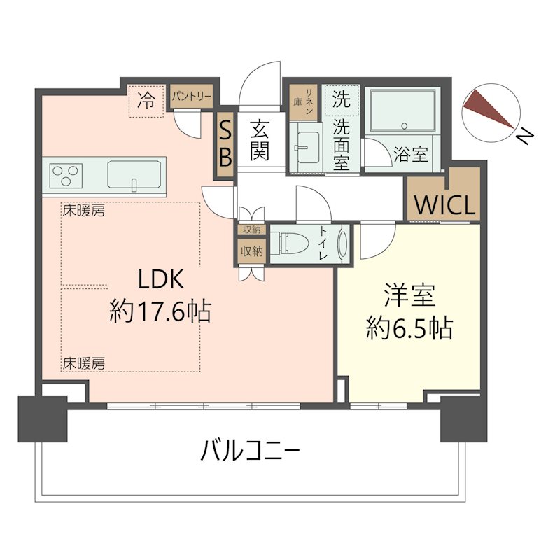 物件の間取り画像