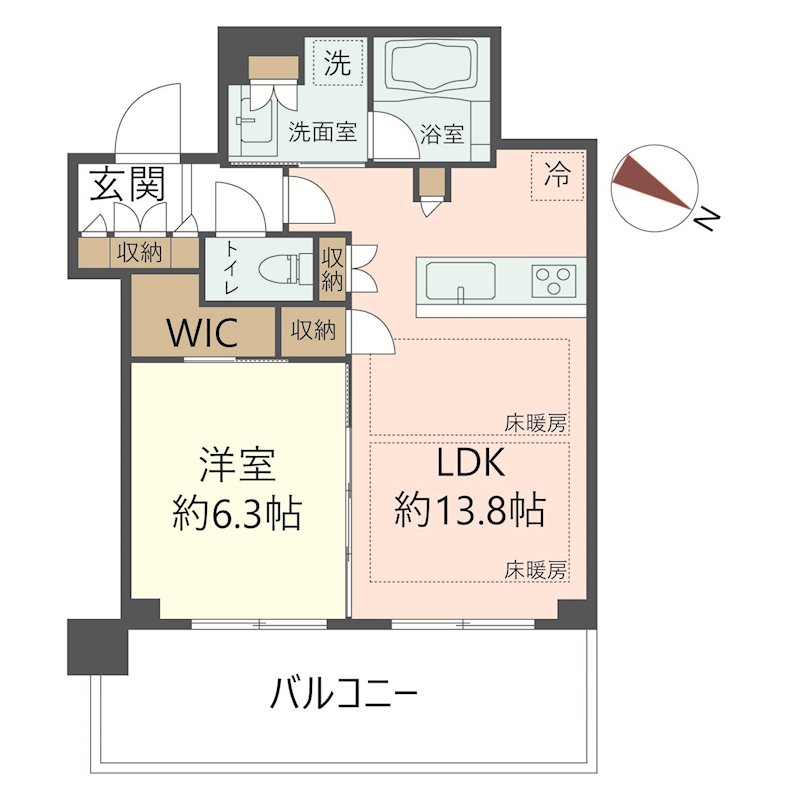 物件の間取り画像