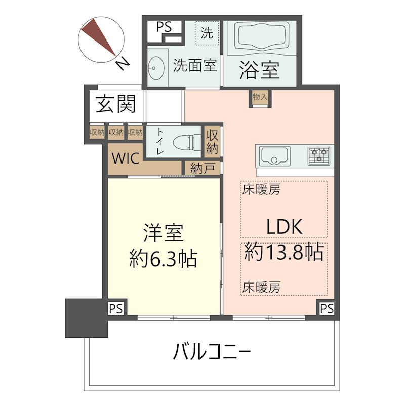 物件の間取り画像