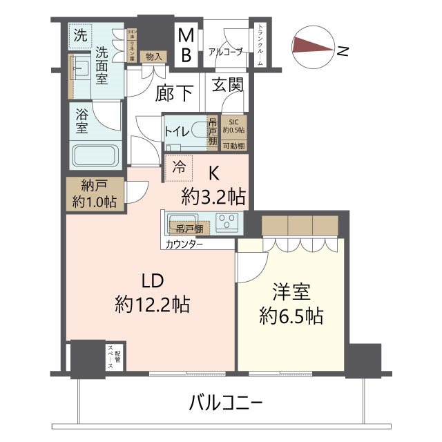 物件の間取り画像