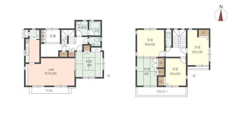 物件の間取り画像