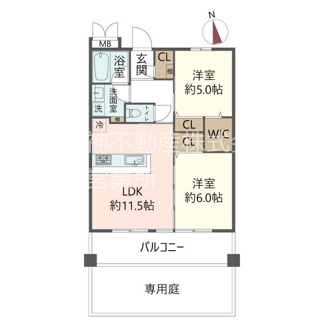 物件の間取り画像