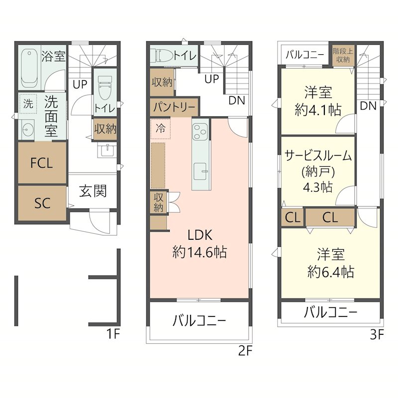 物件の間取り画像