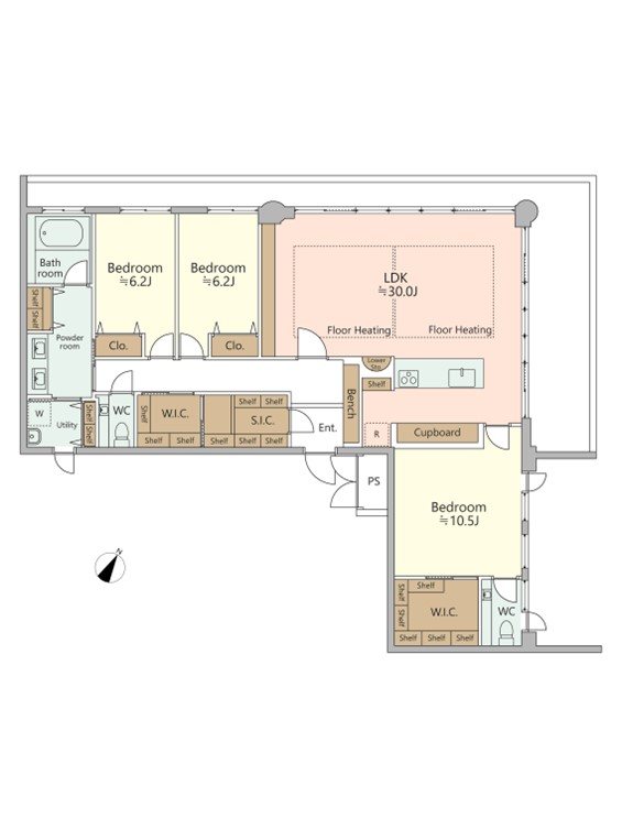 物件の間取り画像