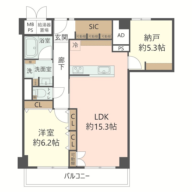 物件の間取り画像