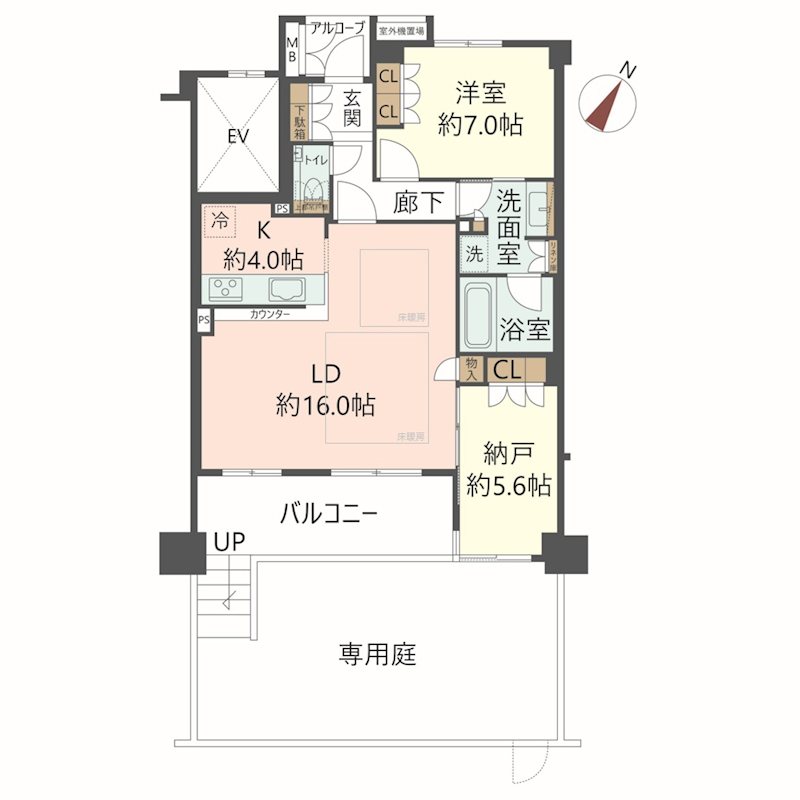 物件の間取り画像