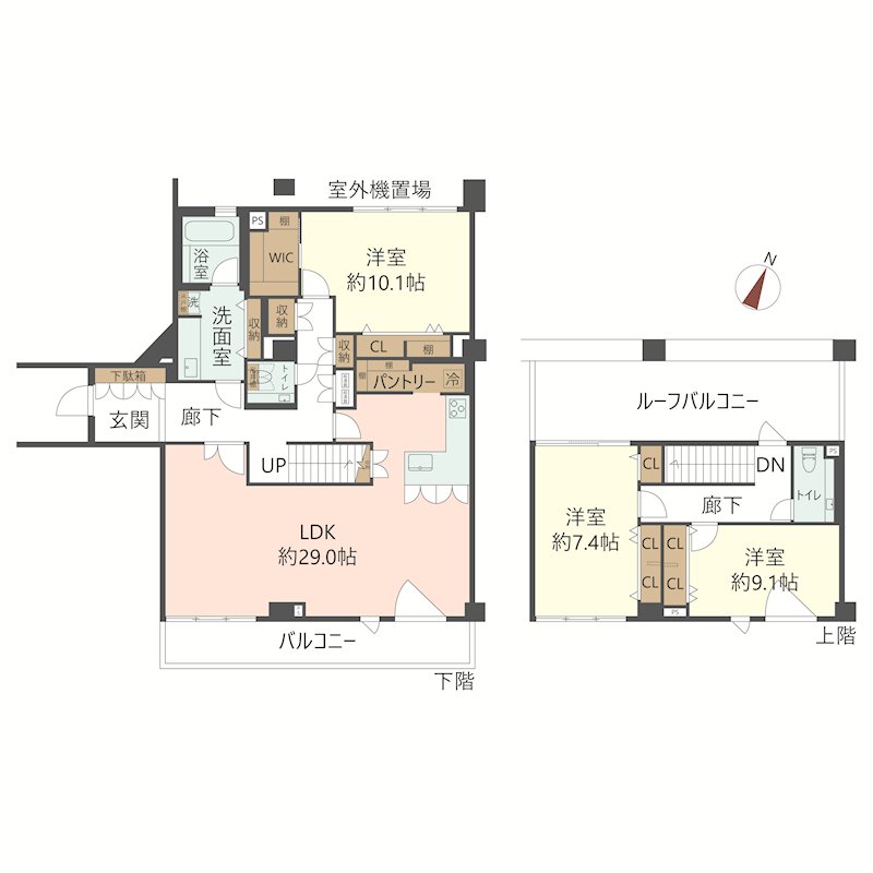 物件の間取り画像