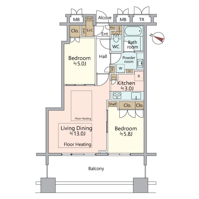 物件の間取り画像