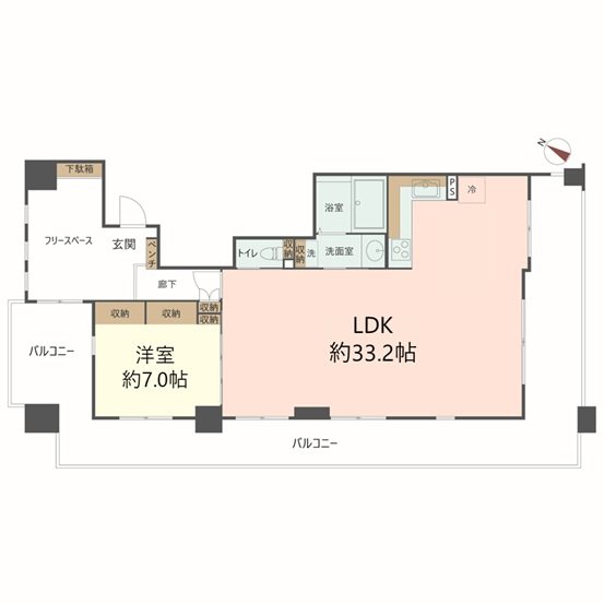 物件の間取り画像