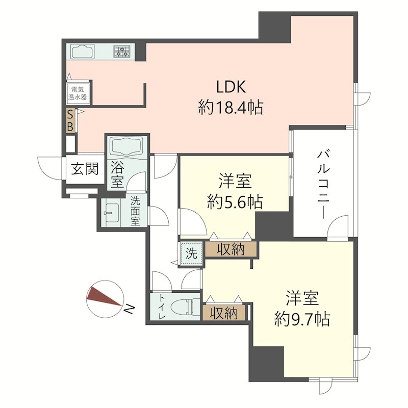 物件の間取り画像