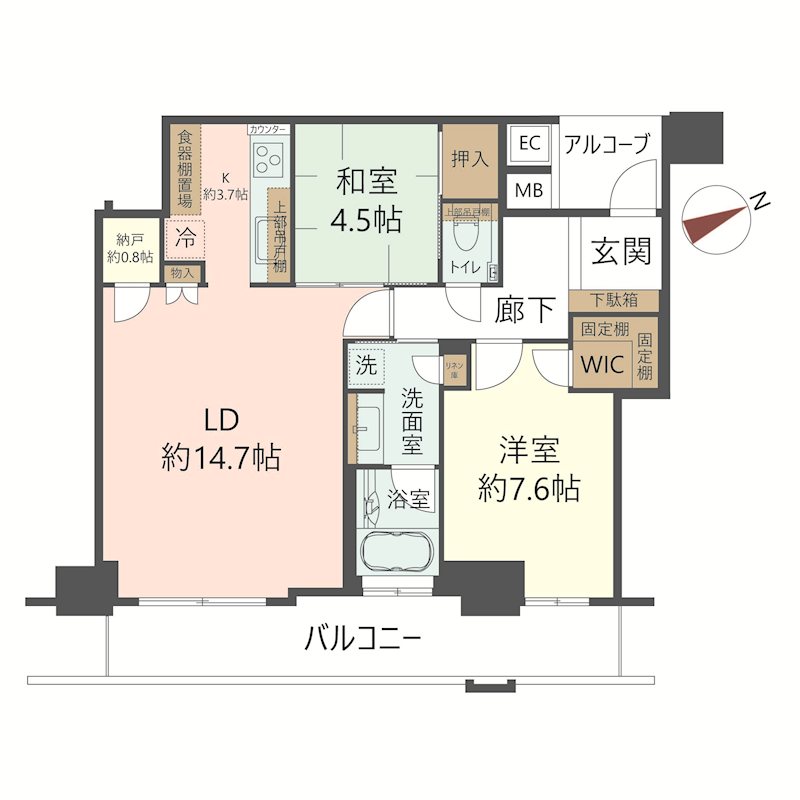 物件の間取り画像
