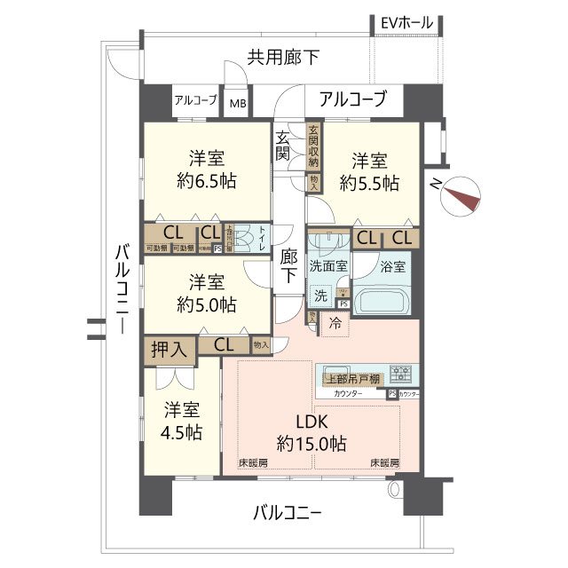 物件の間取り画像