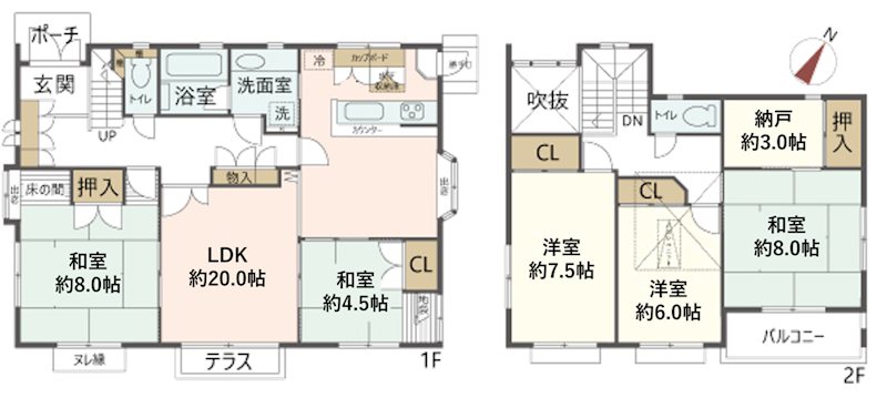 物件の間取り画像