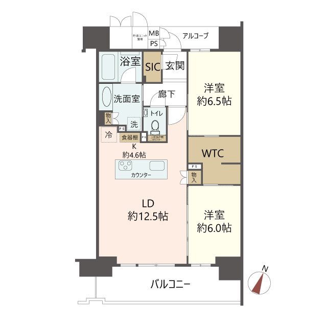 物件の間取り画像