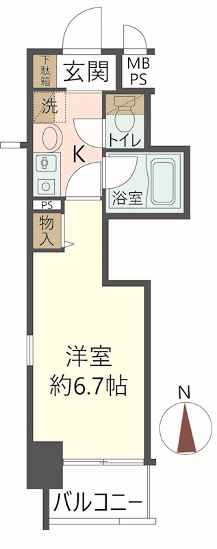 物件の間取り画像