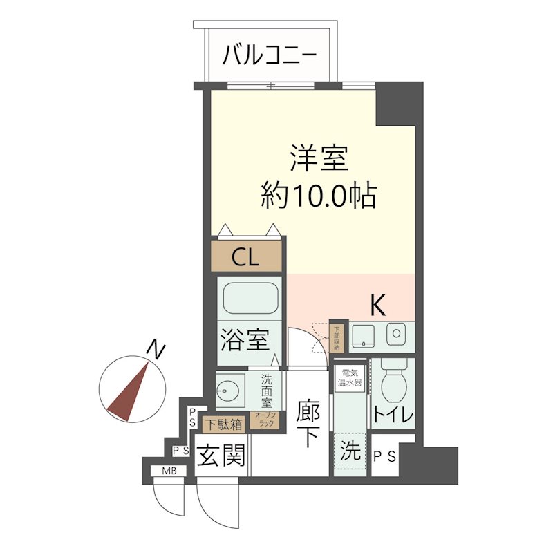 物件の間取り画像