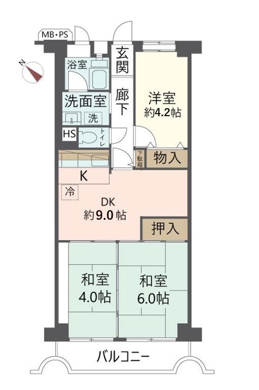 物件の間取り画像