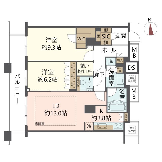 物件の間取り画像