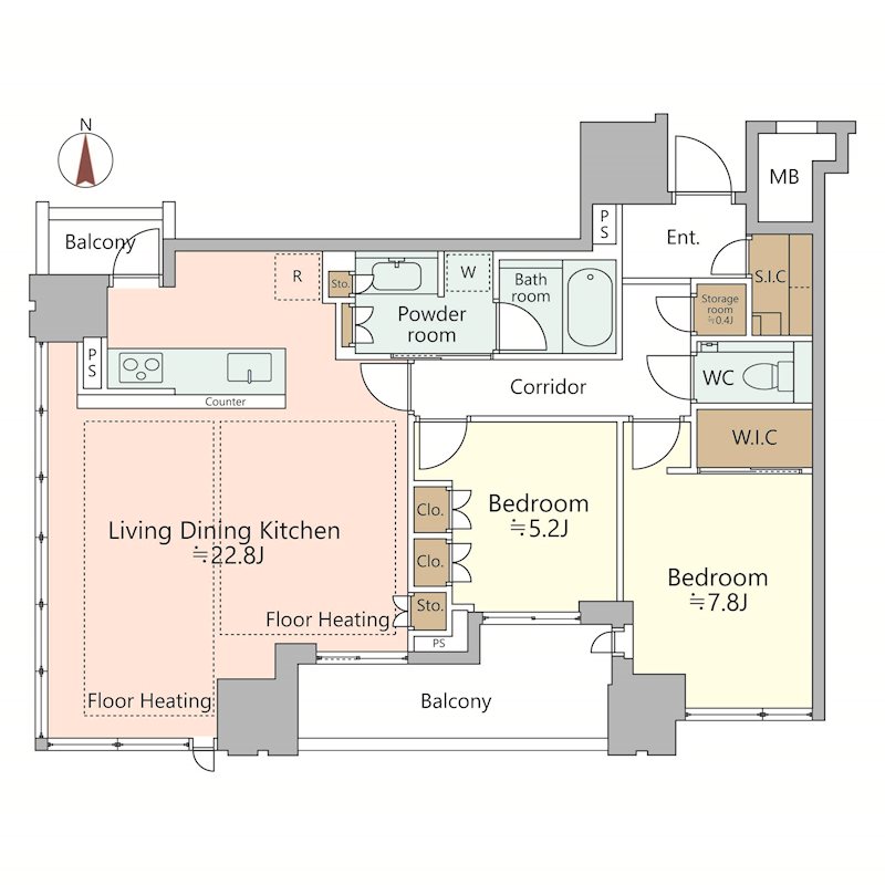 物件の間取り画像