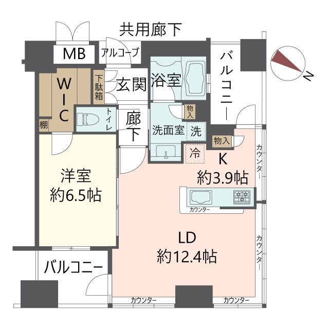 物件の間取り画像