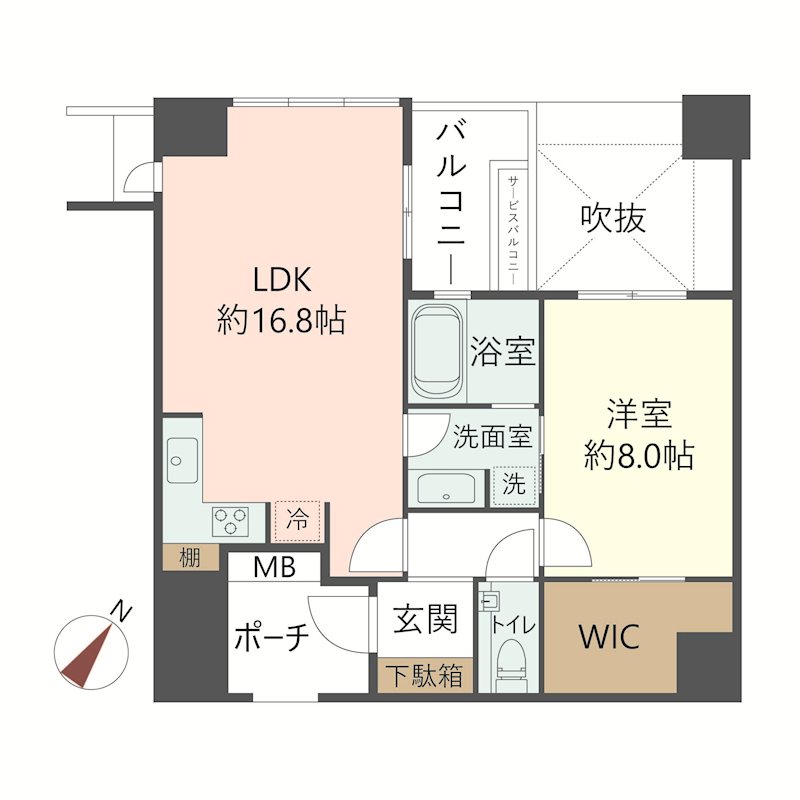 物件の間取り画像