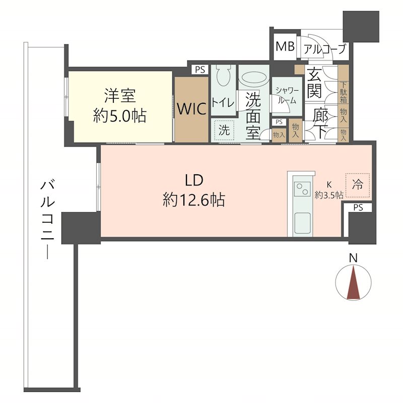 物件の間取り画像