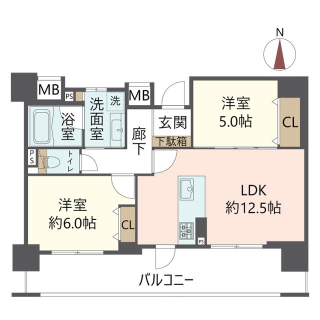 物件の間取り画像