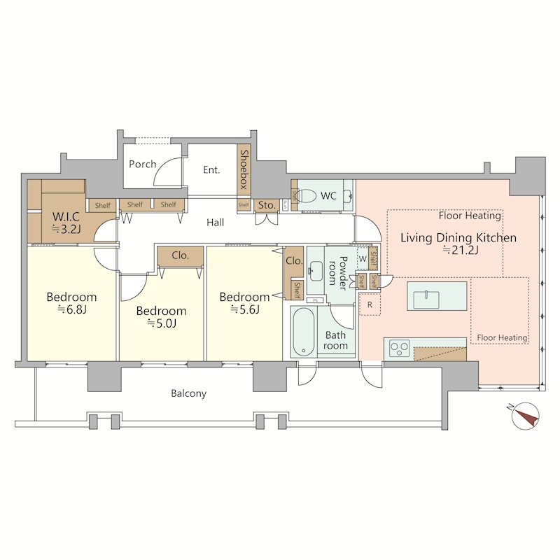 物件の間取り画像
