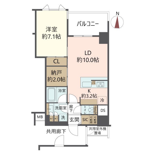 物件の間取り画像