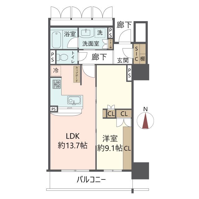 物件の間取り画像