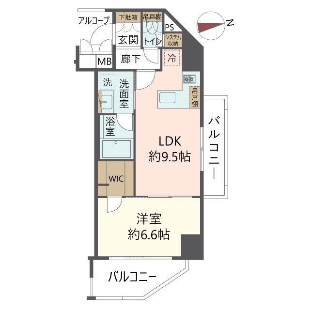 物件の間取り画像