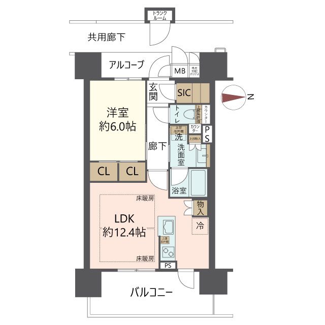 物件の間取り画像