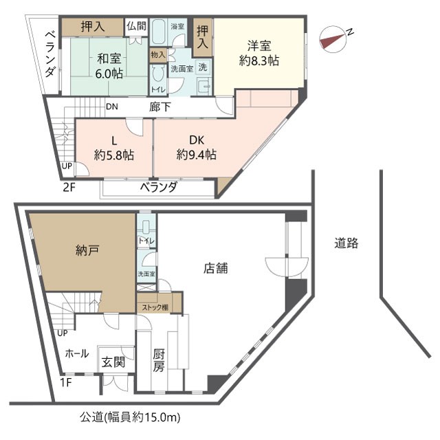 物件の間取り画像