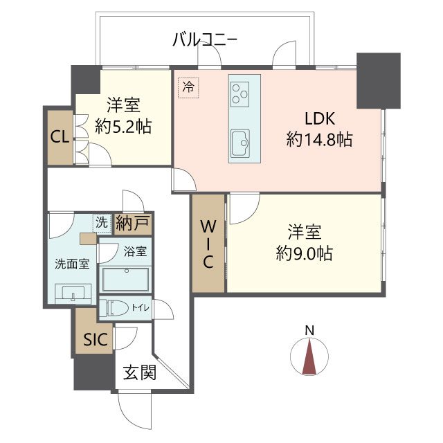 物件の間取り画像