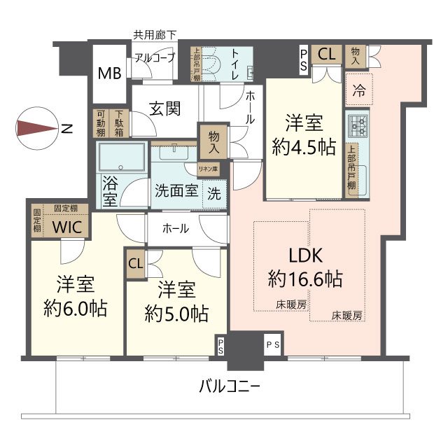 物件の間取り画像