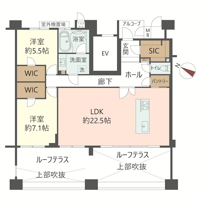 物件の間取り画像