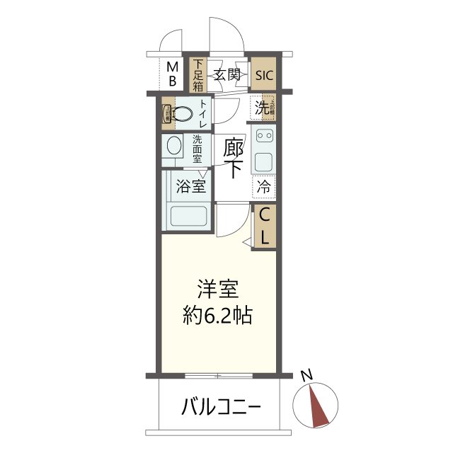 物件の間取り画像