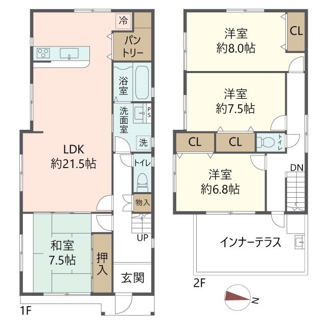 物件の間取り画像