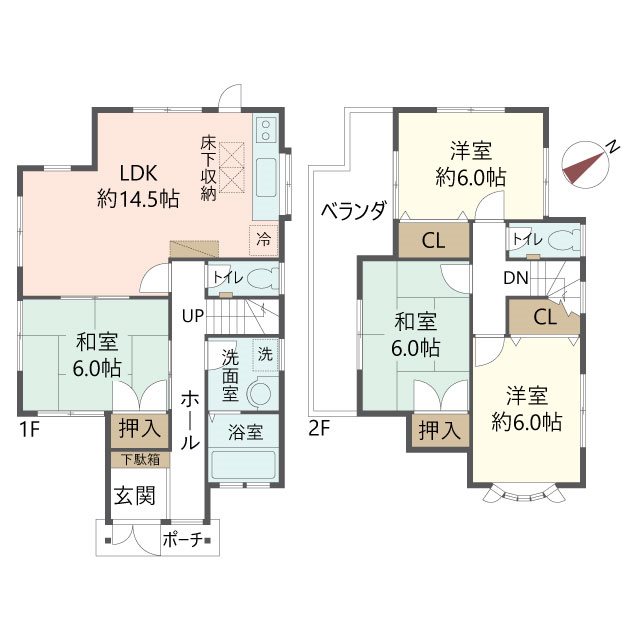 物件の間取り画像