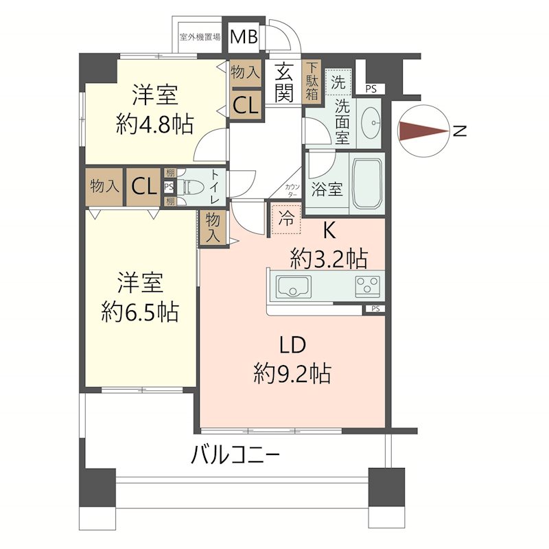 物件の間取り画像